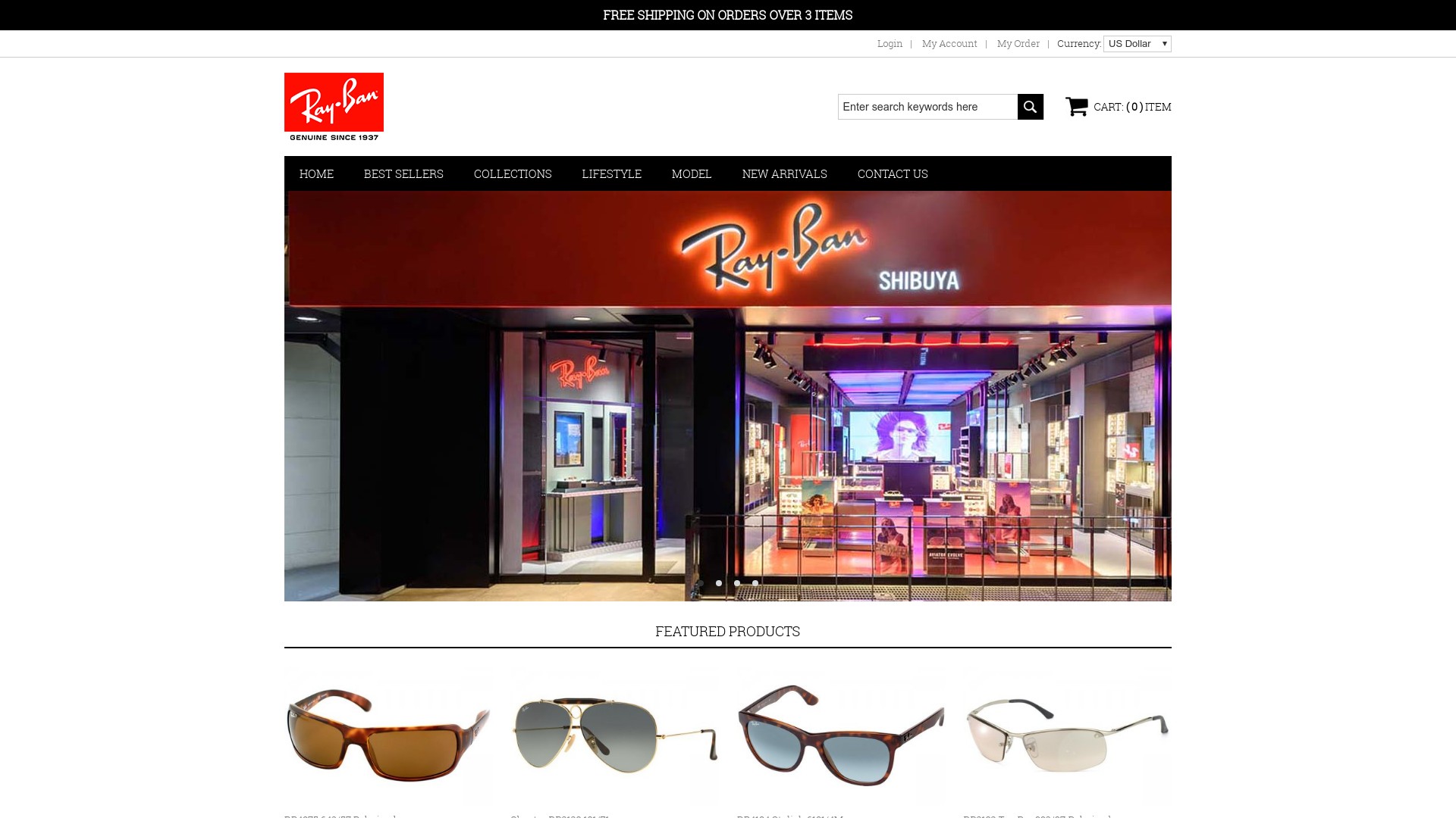 RayBan Instagram Scam  Fake Sunglasses Store