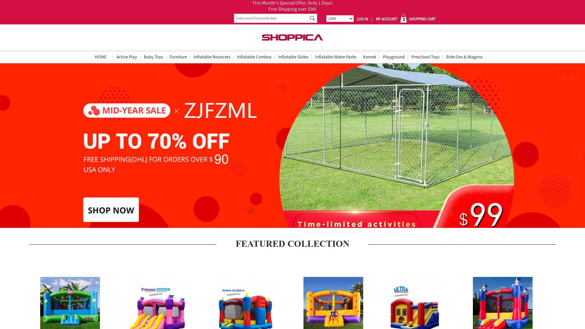 Fake Shoppica Store