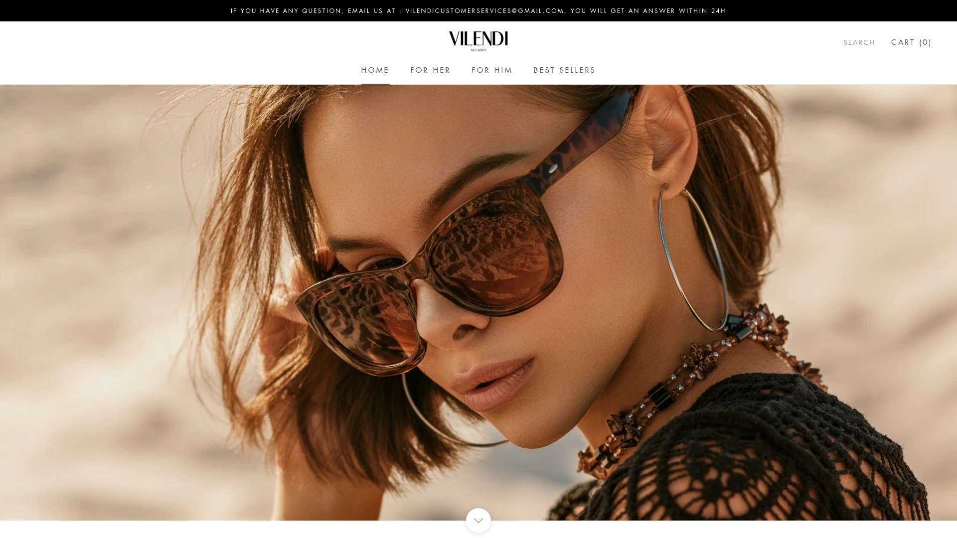 Is Vilendi a Scam? Review of the Sunglass Store