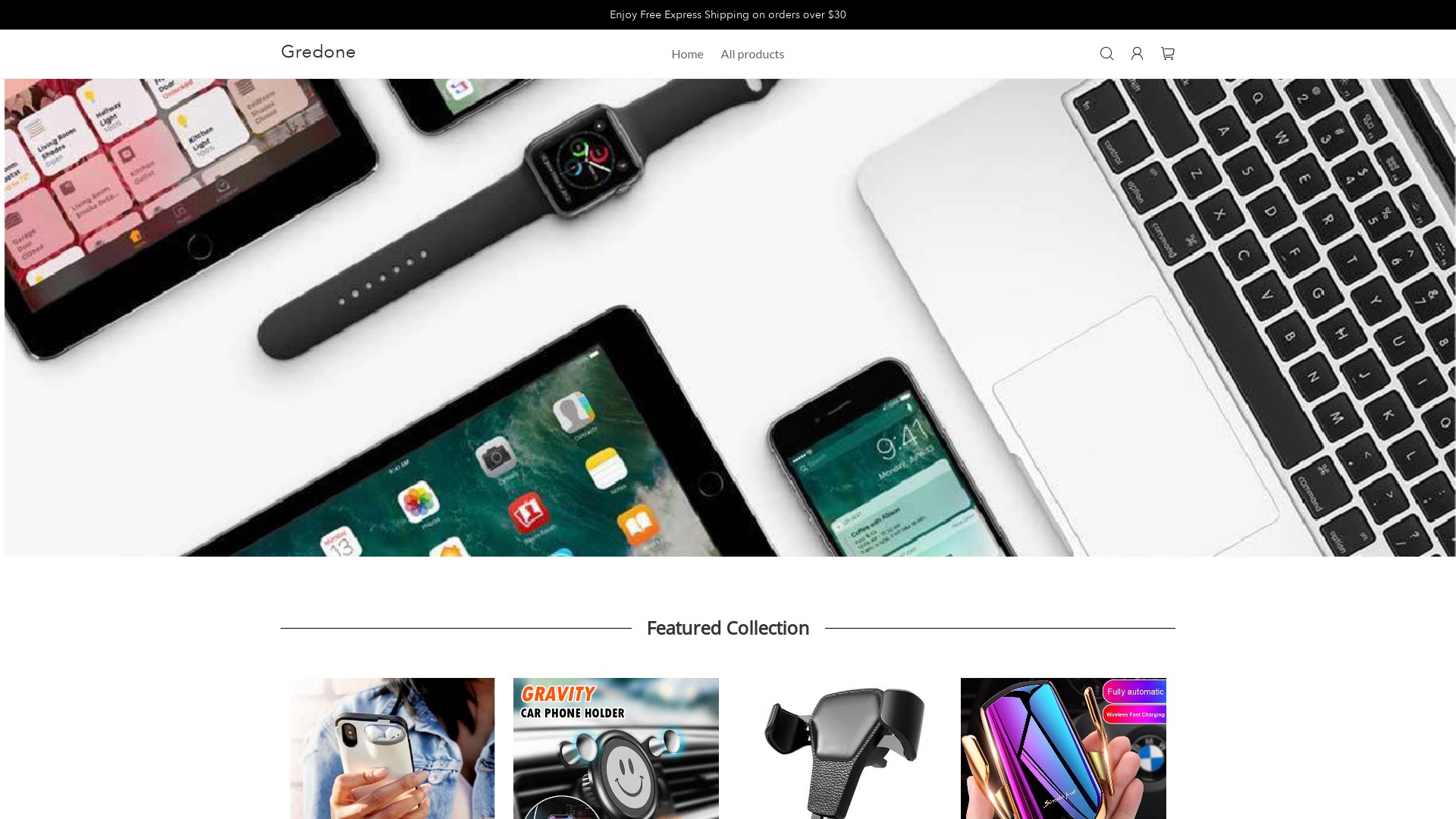 Gredone located at gredone.com
