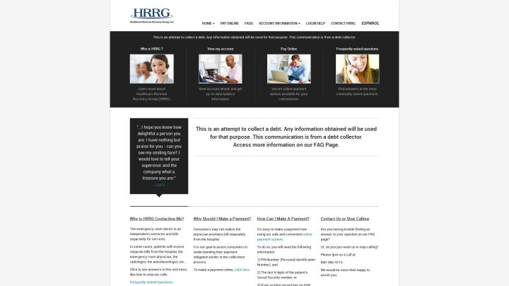 Is hrrgcollections.com a Scam? Review of the Debt Collection Website thumbnail