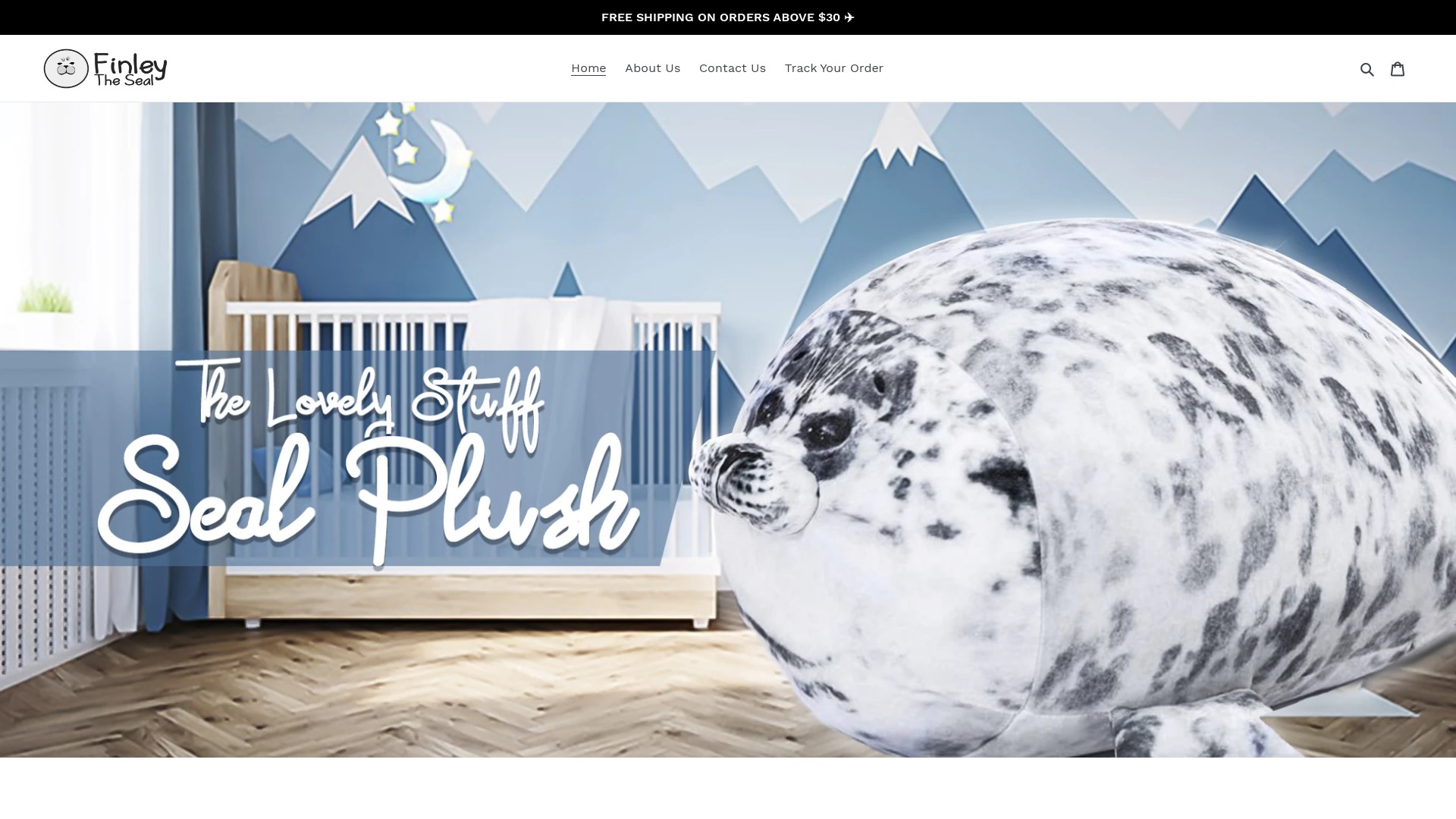 Finley The Seal located at www.finleytheseal.com