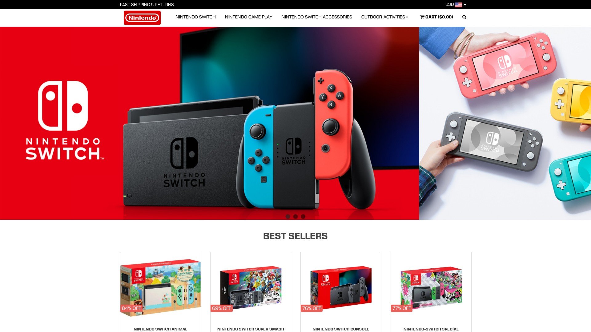 Nintendo Switch Lite Scam and Fake Stores