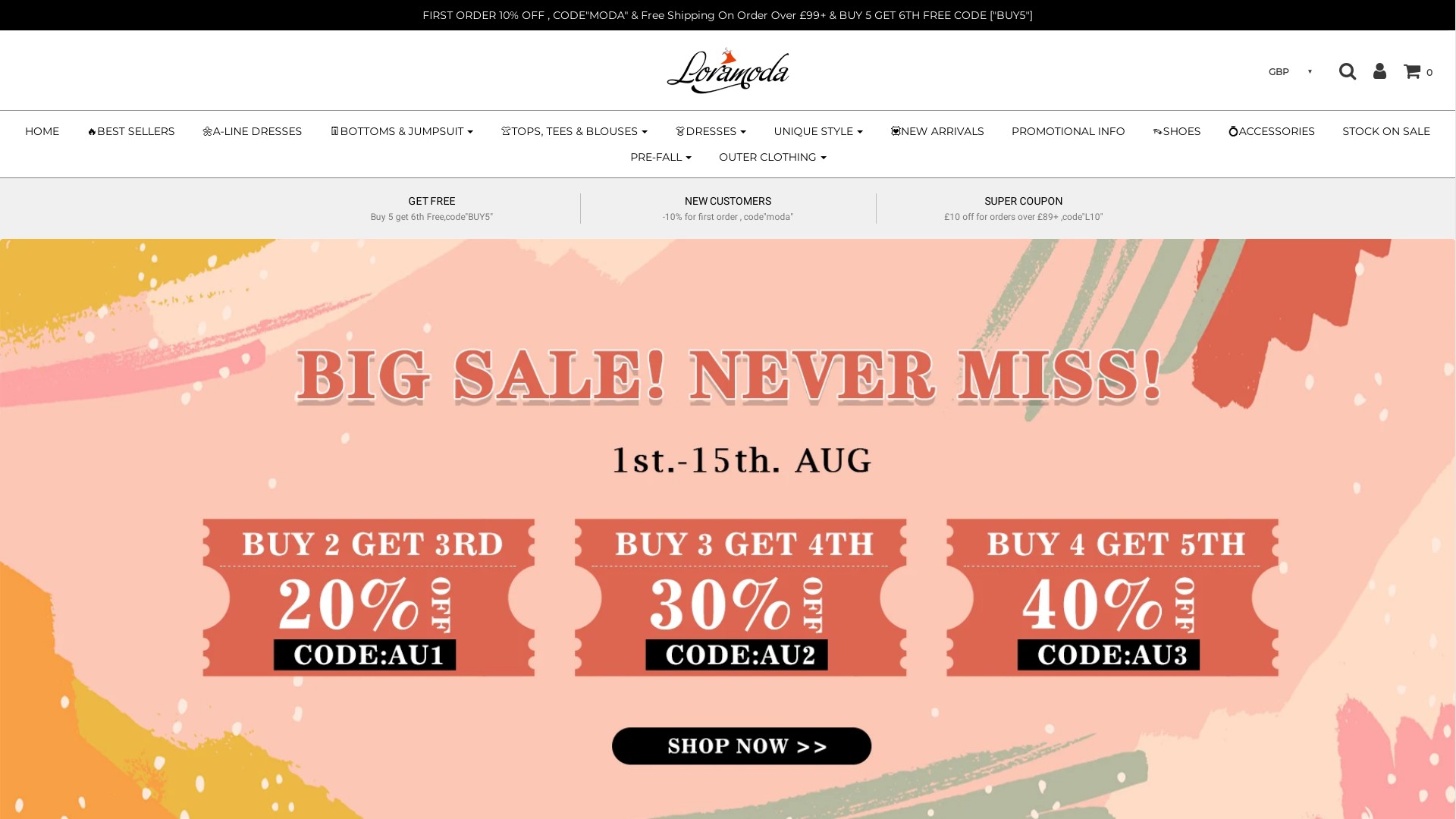 Loramoda at loramoda.com
