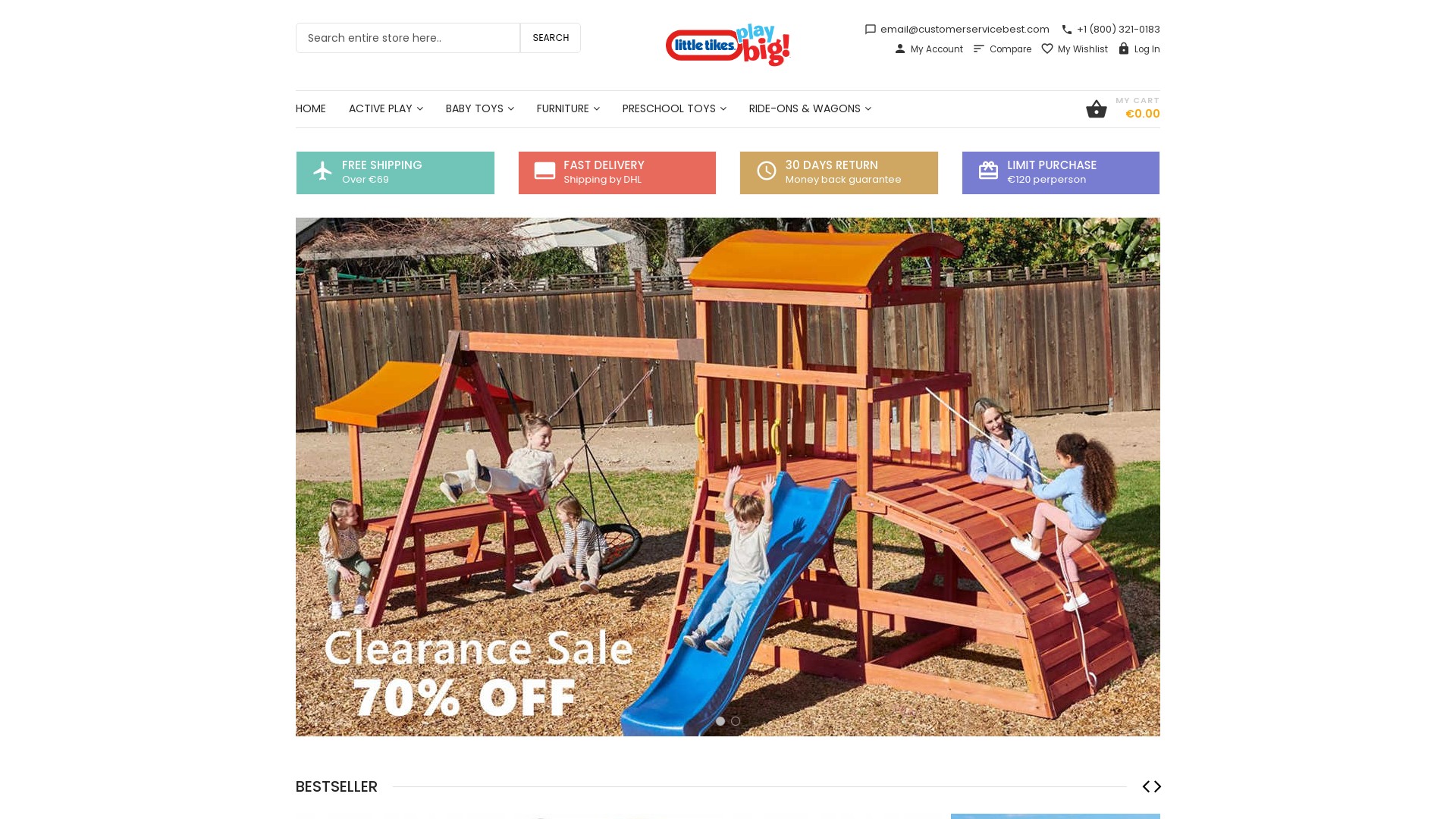 Little Tikes located at eu.littletikesonl.cc