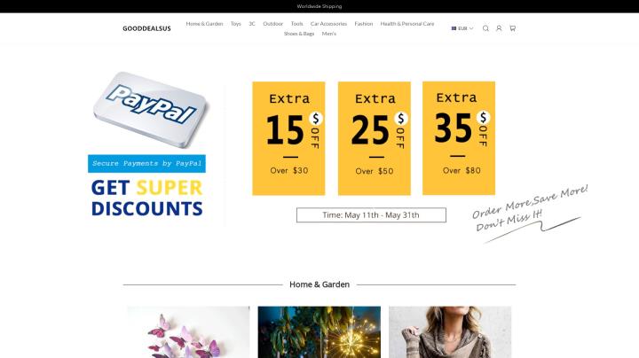 Is Gooddealsus a Scam and Fake Online Store? thumbnail