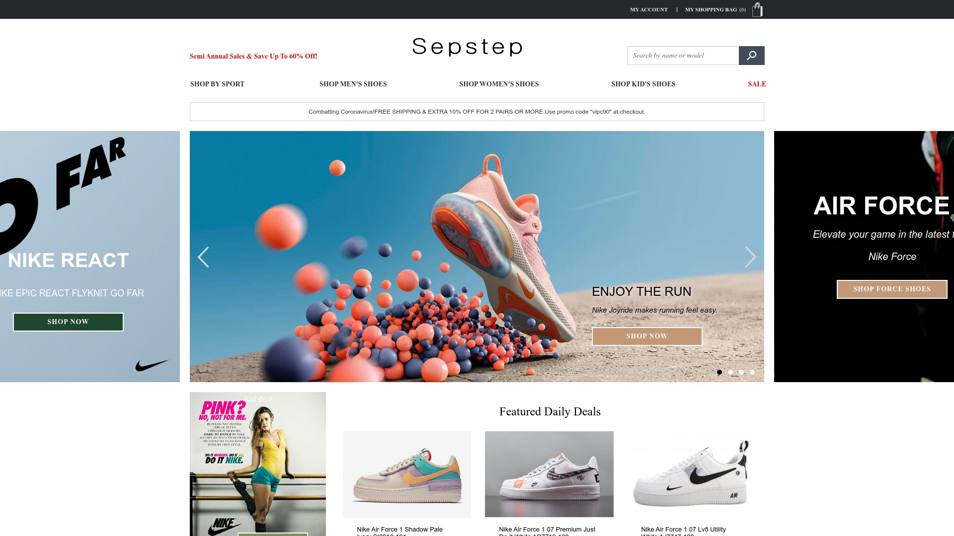 Sepstep at sepstep.com