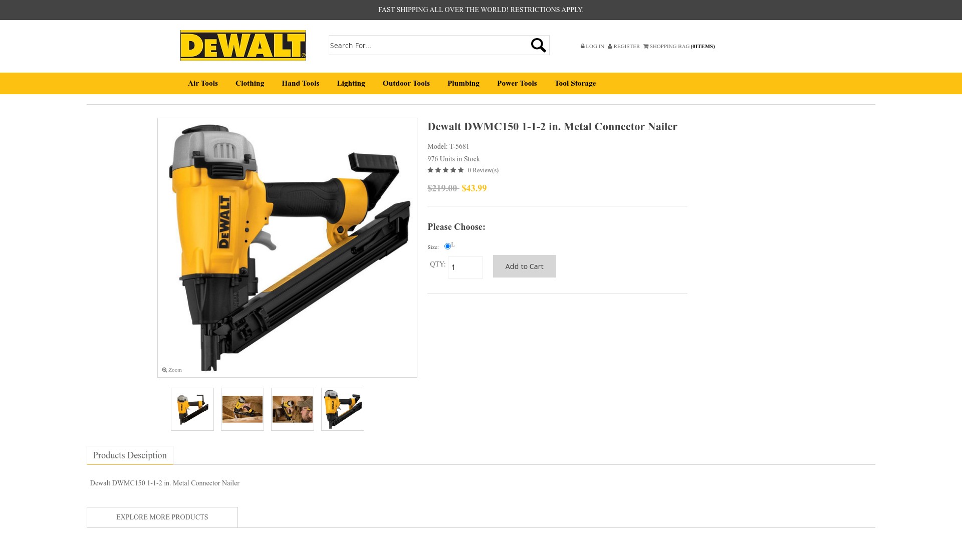 Dewaltshops at dewaltshops.com
