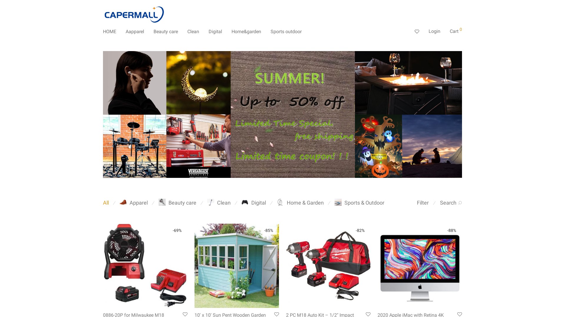 Capermall at capermall.com