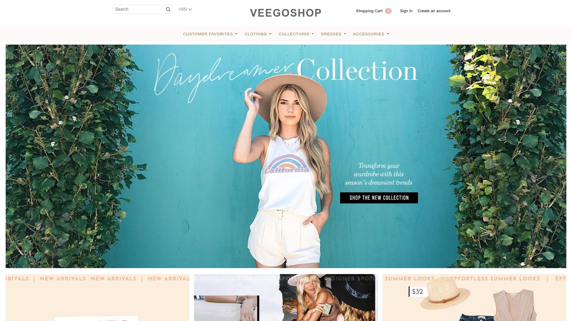 Veego Shop located at veegoshop.com