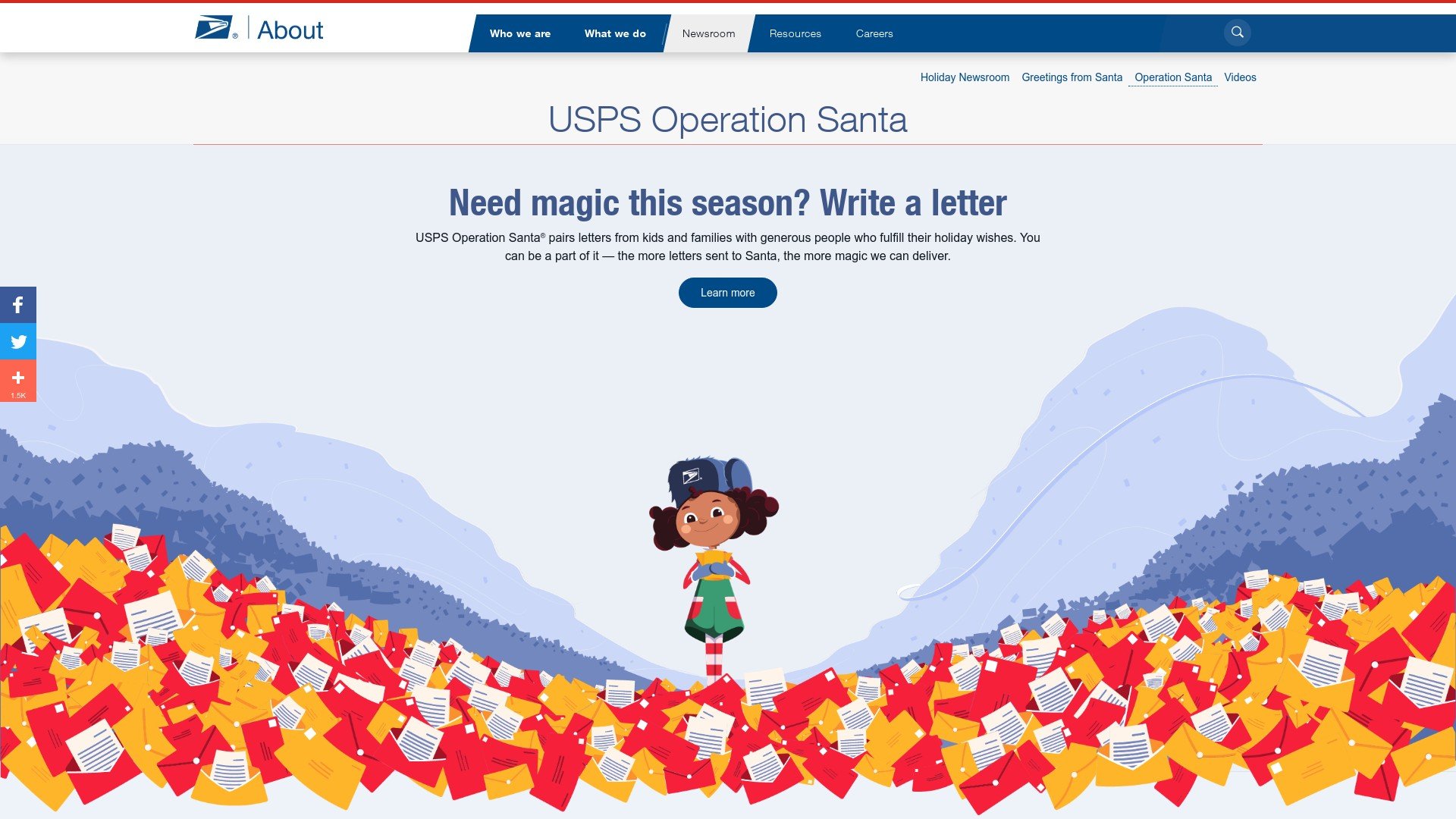 Is USPS Operation Santa a Scam? 123 Elf Road North Pole 88888