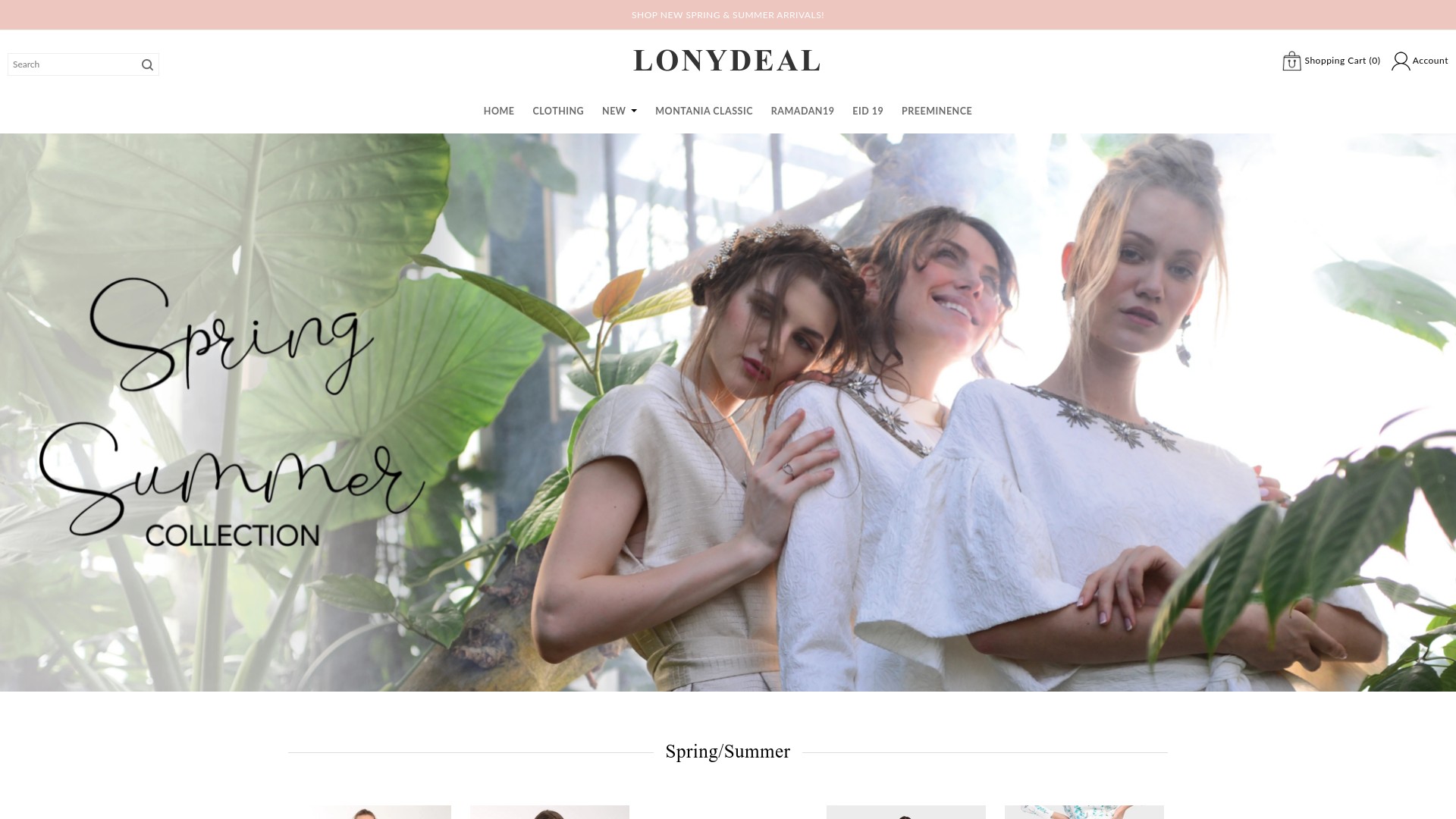 Lonydeal located at lonydeal.com