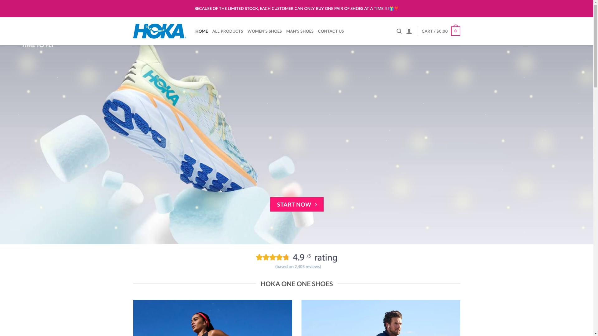 Hokashoes Shop located at hokashoes.shop