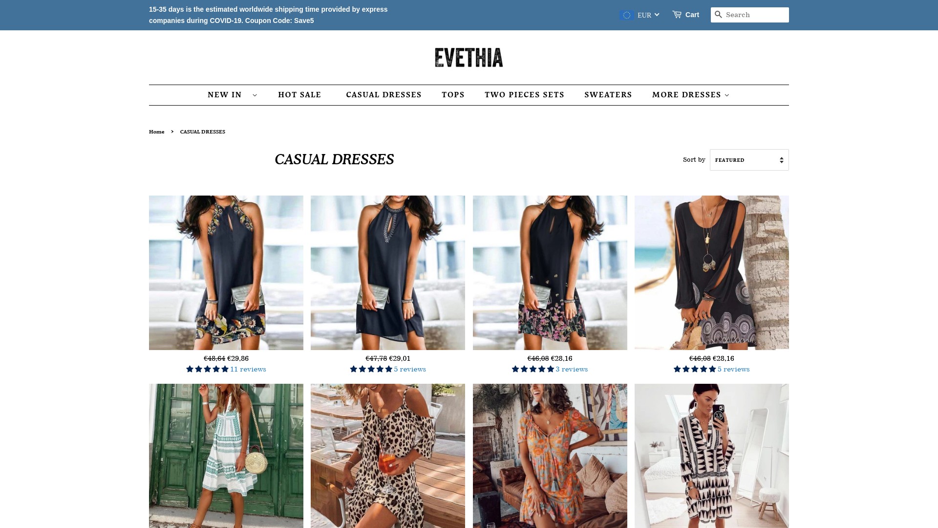 Evethia at evethia.com