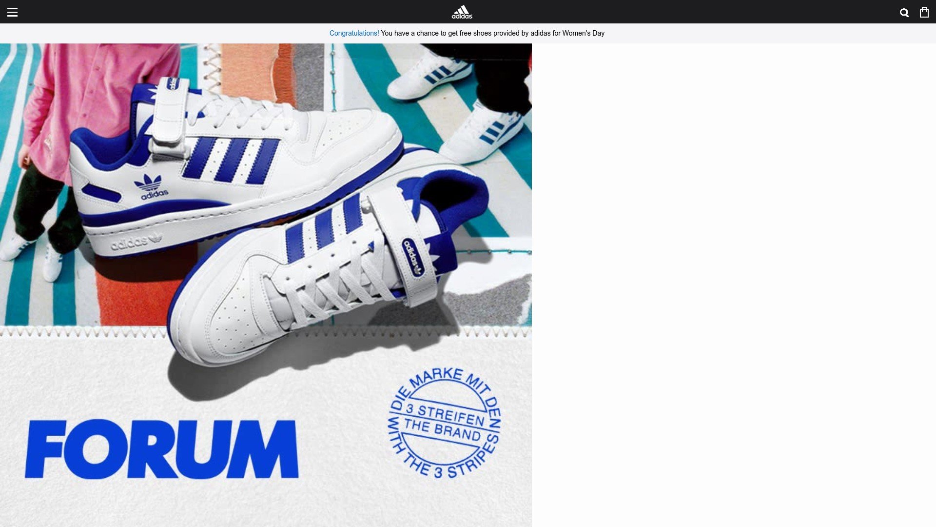 Adidas Free Shoes Scam - Fae WhatsApp Womens Day Gift