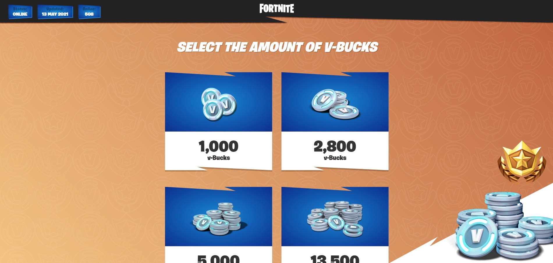 Fortzar at fortzar.com Fornite V-Bucks Generator