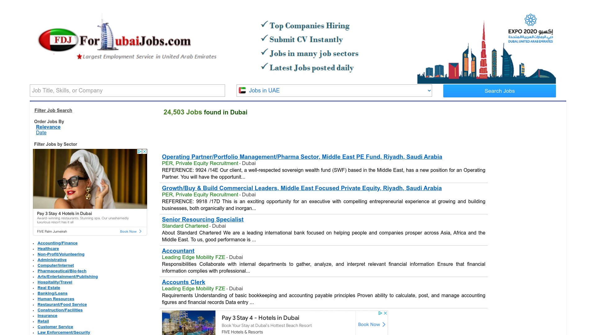 fordubaijobs.com Dubai Jobs Employment Service Review