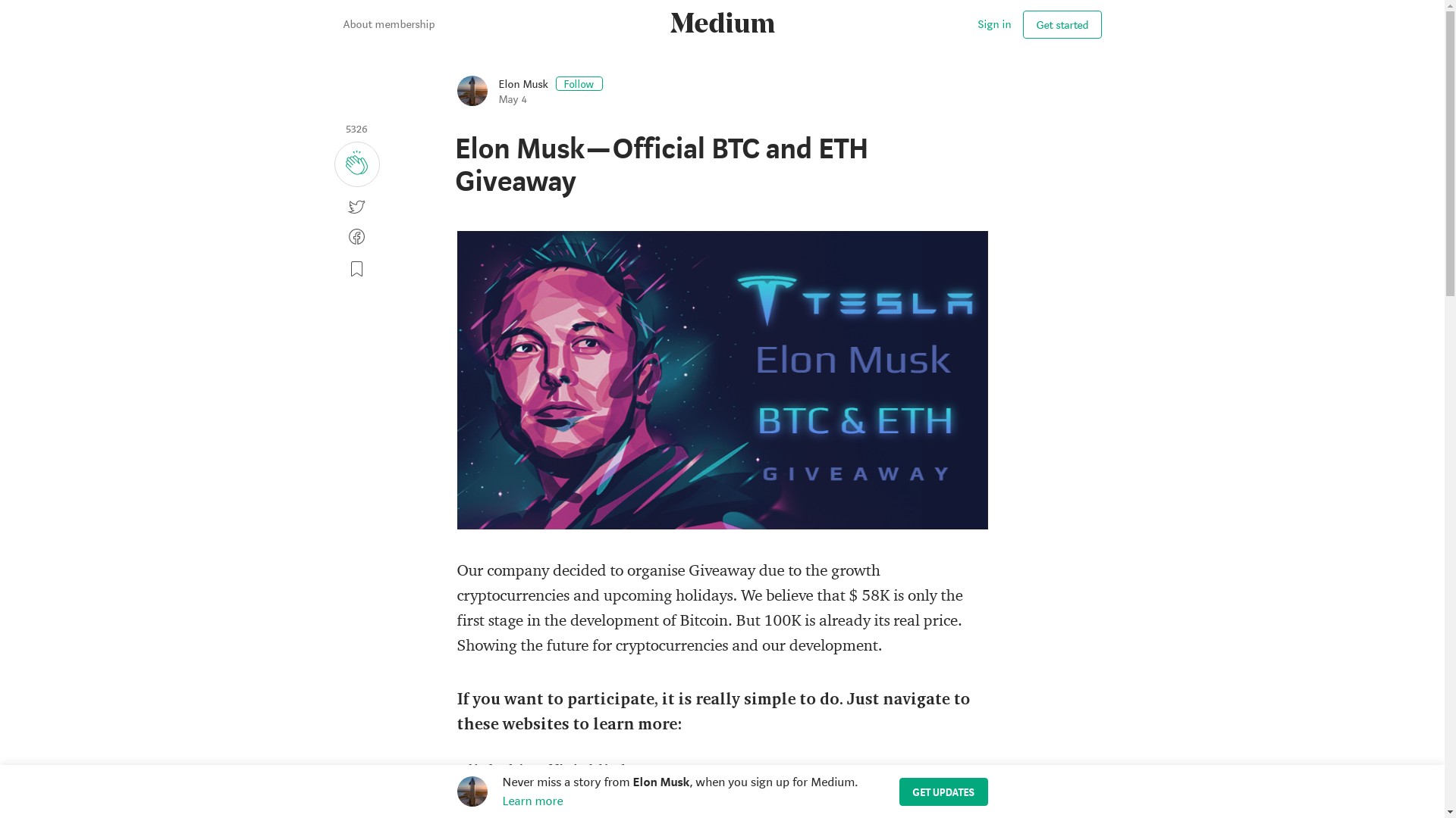 Dropmusk.ug Fake Elon Musk  BTC and ETH Giveaway Scam
