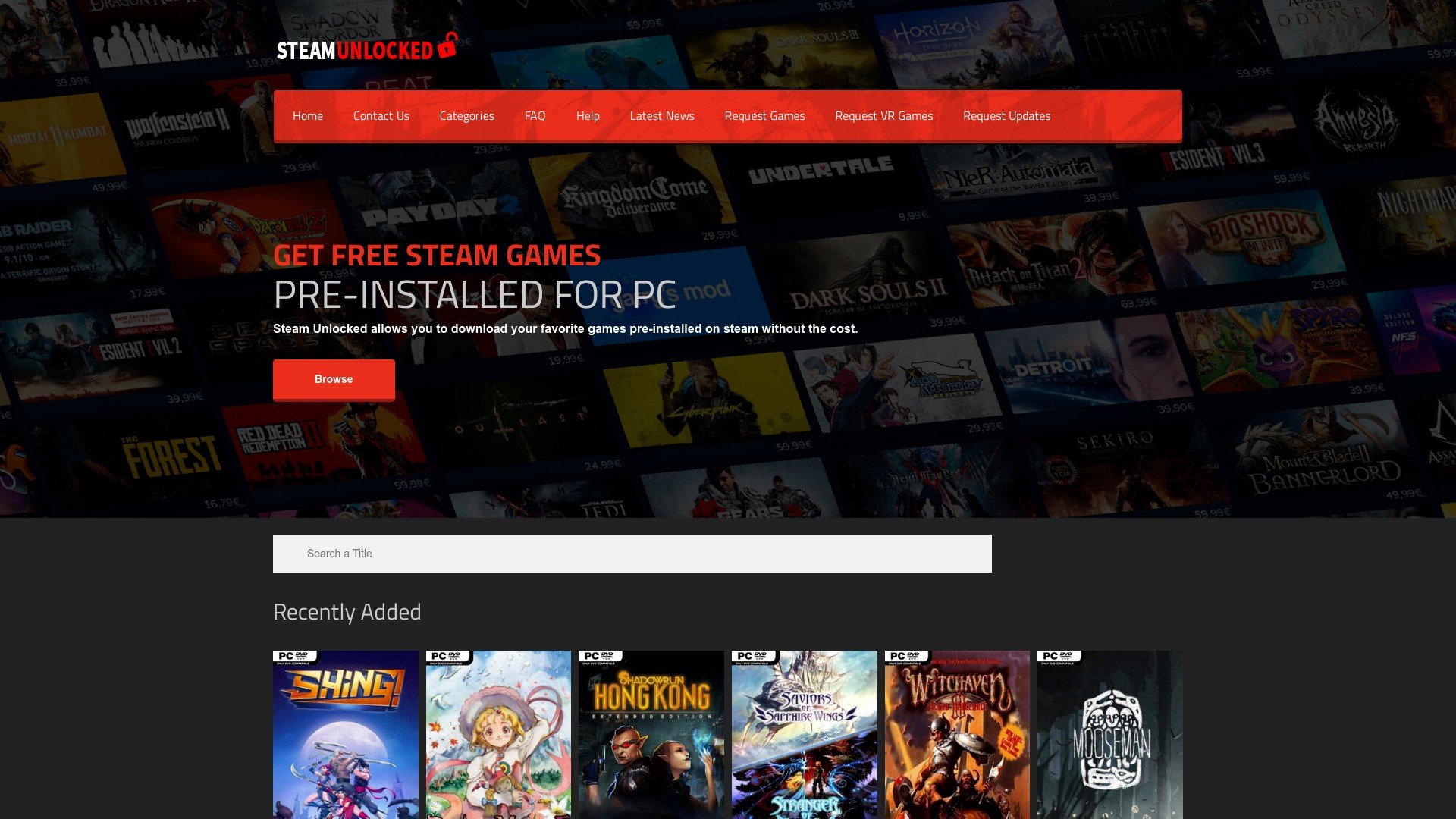Is Steamunlocked a Scam? Free Steam Games