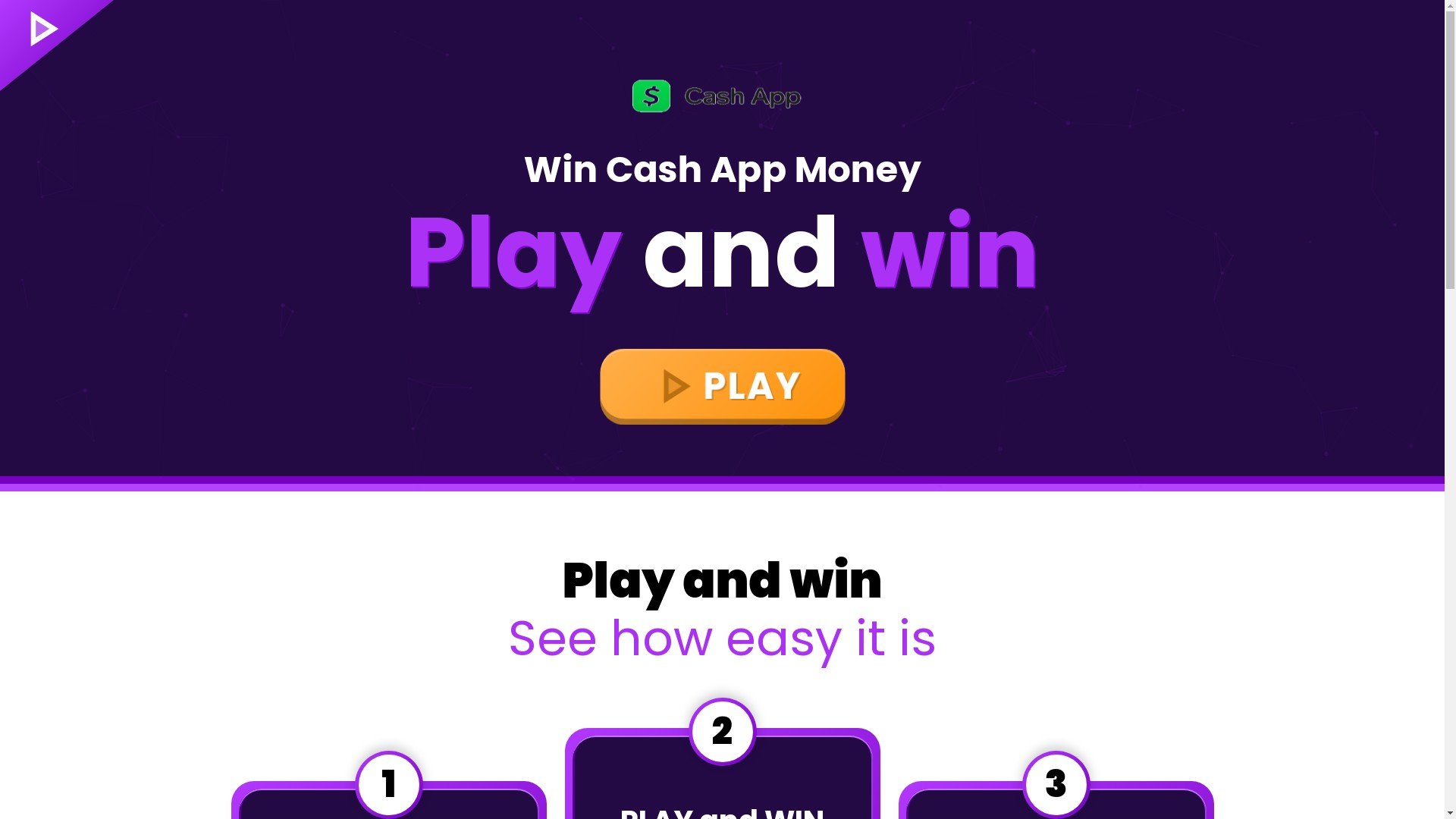 Cash App Money website located at cashslot.co