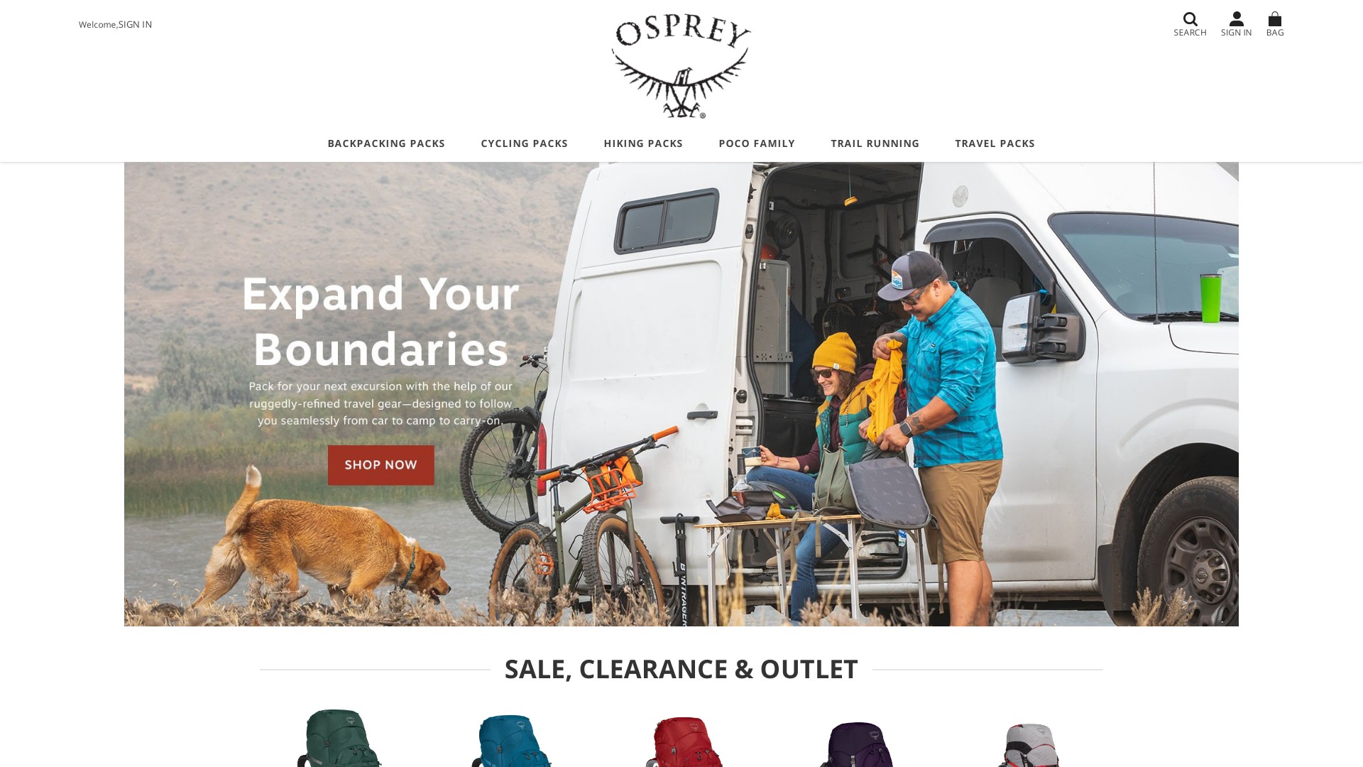 ospreysales.shop - Osprey Sales Shop Online Store
