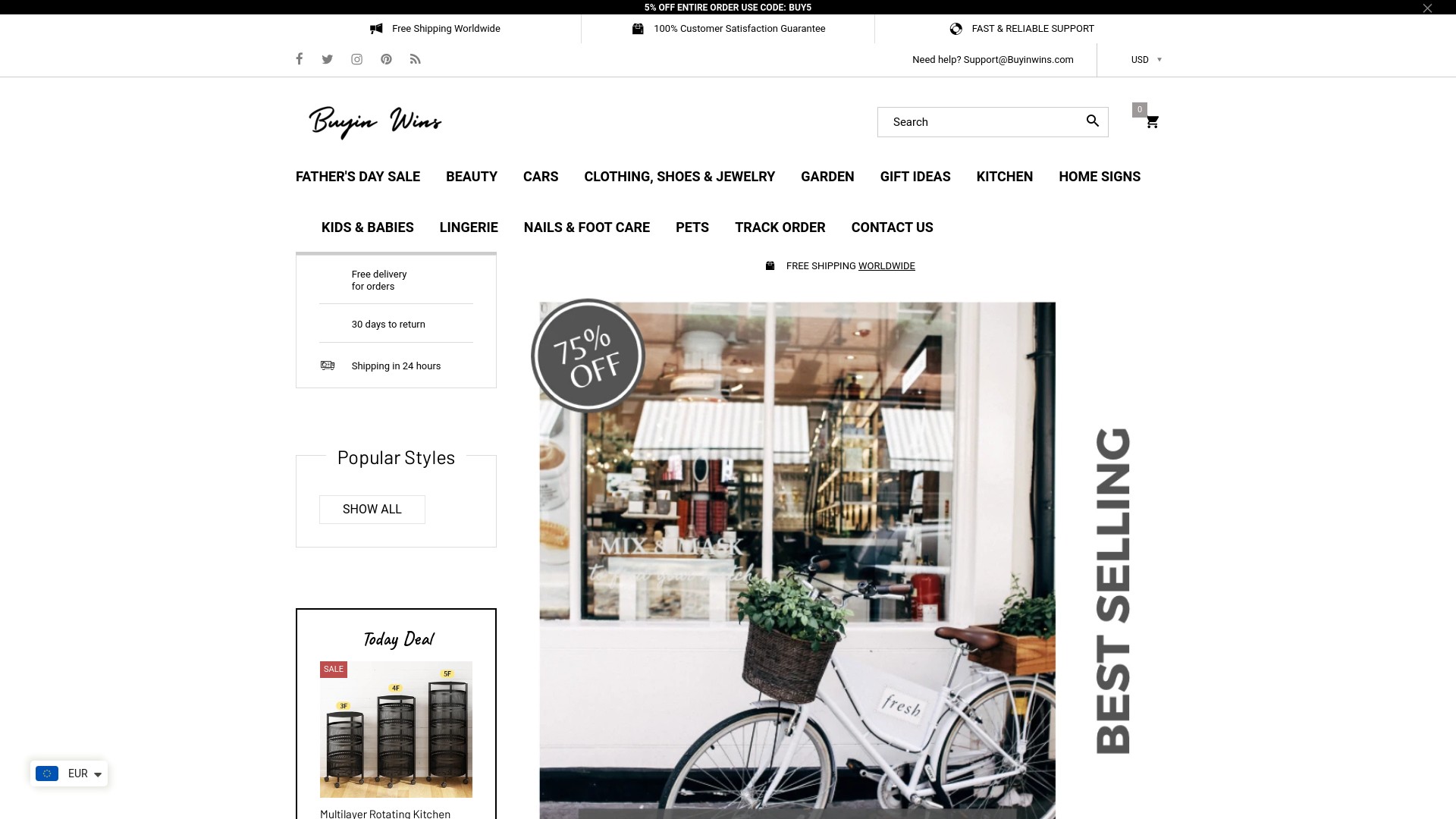 Buyinwins or Buyin wins at buyinwins.com