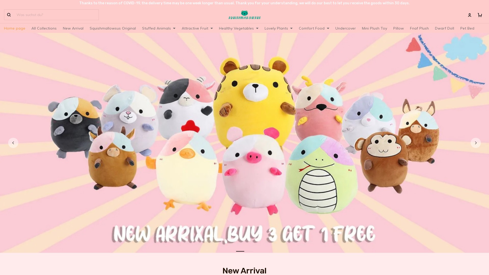 Squishmallowsus located at squishmallowsus.com