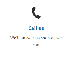 PayPal Call us