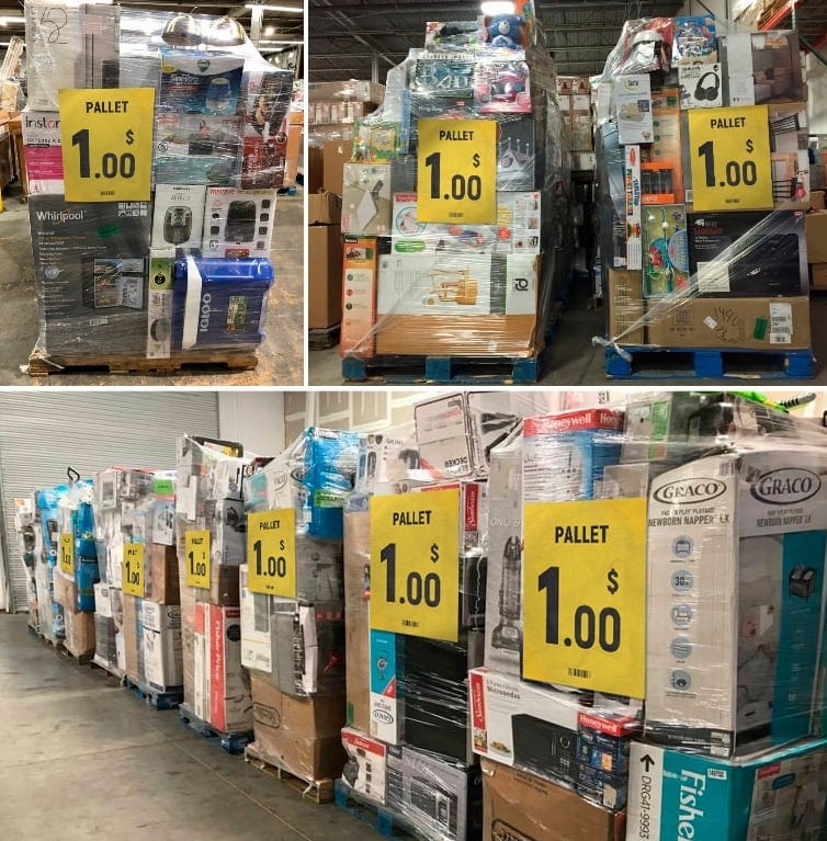 Amazon Warehouse Pallet Sale Facebook Post