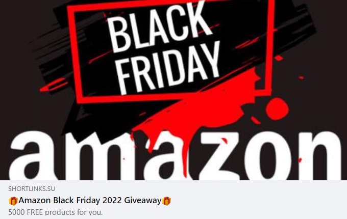 Amazon Black Friday 2022 Giveaway