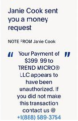 Trend Micro LLC PayPal Scam Email - 1(888)589-3754, 888-854-2432  