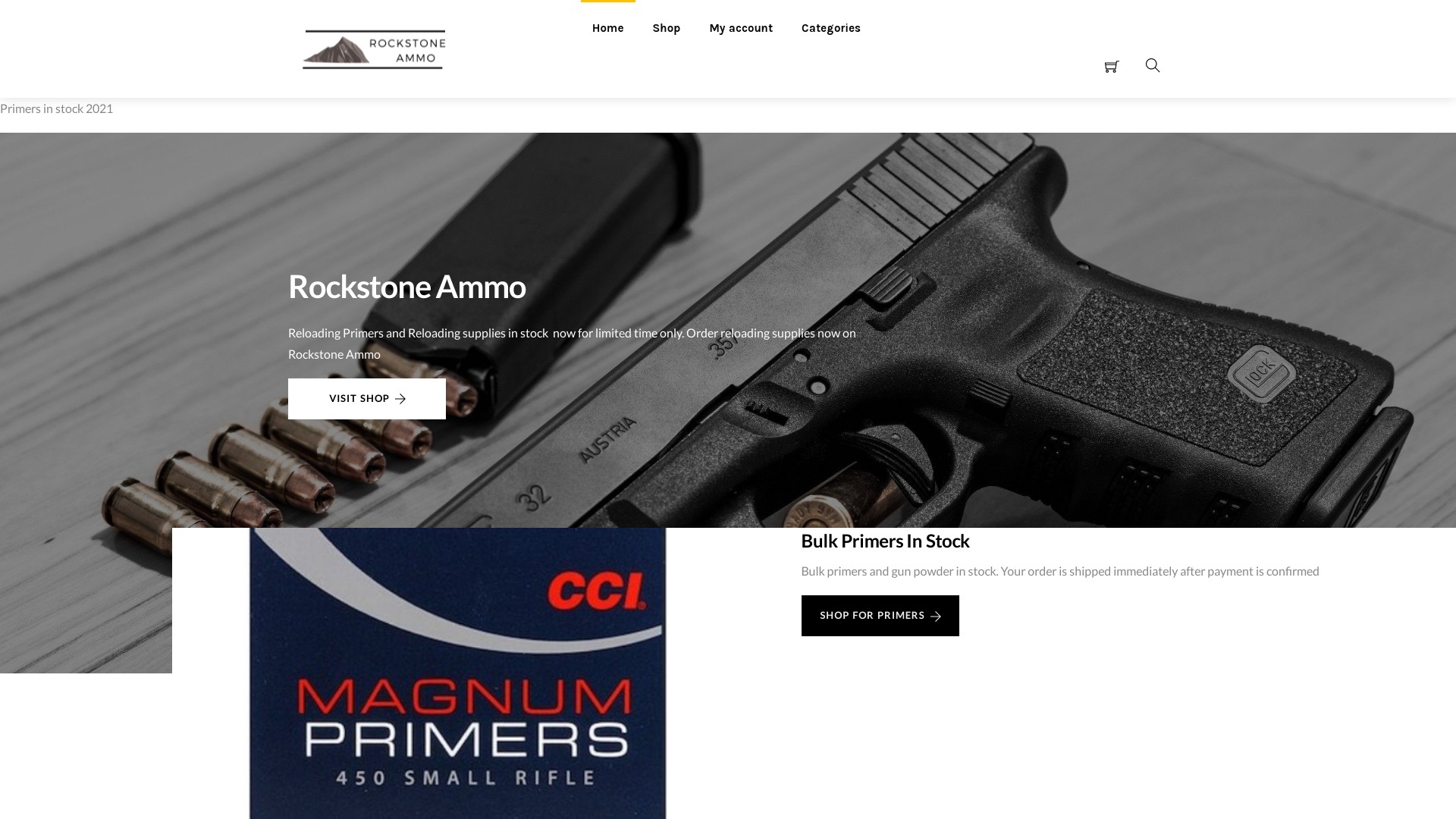 Rockstone Ammo at rockstoneammo.store