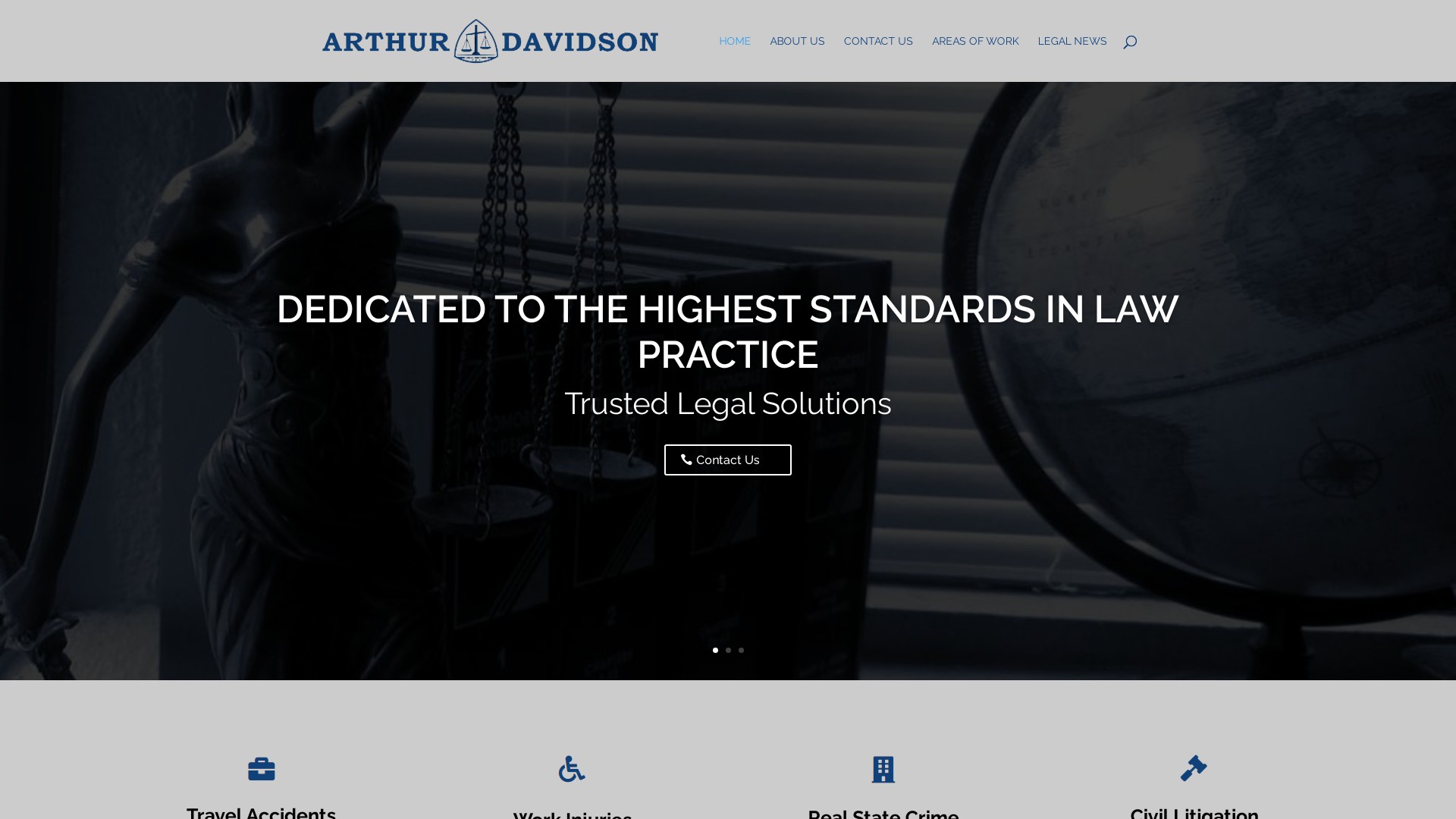 Arthur Davidson Attorneys Website at arthurdavidsonlegal.com