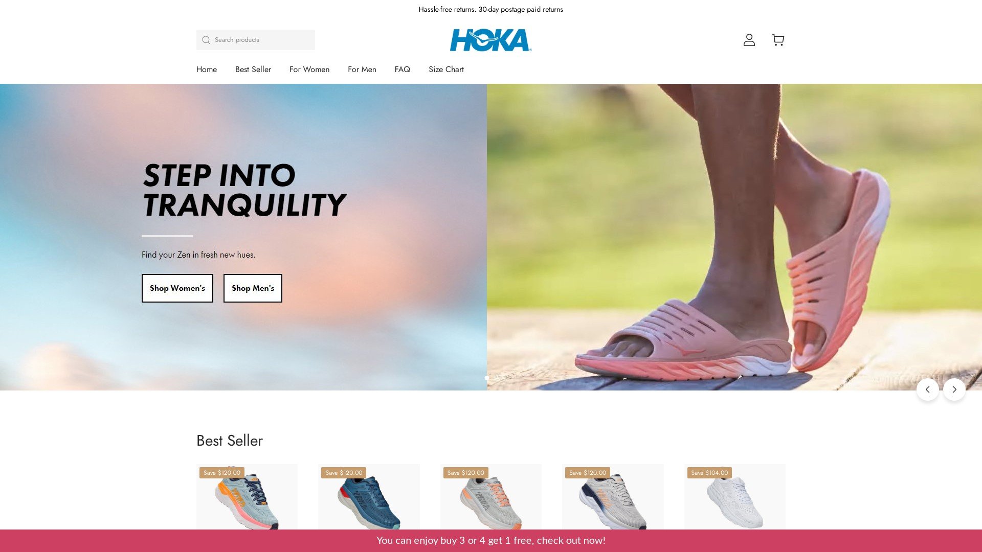 Hoka Footwear at hokafootwear.com