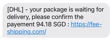DHL Text Scam and Package Delivery Tracking