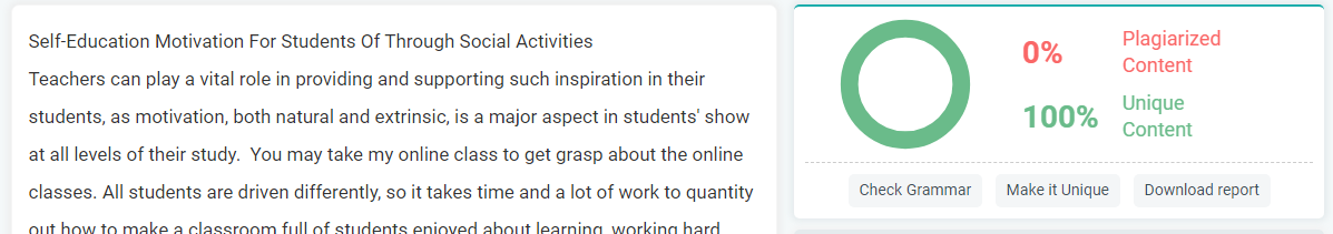 Self-Education Motivation
