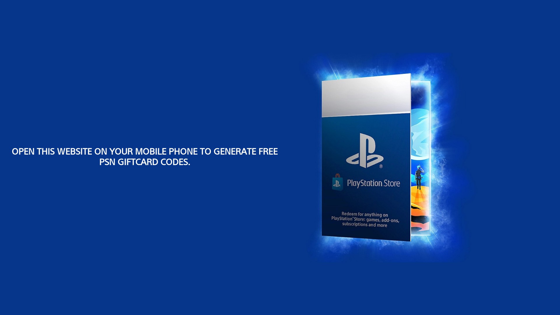 psnbounty.org PSN Giftcard Codes Generator Website