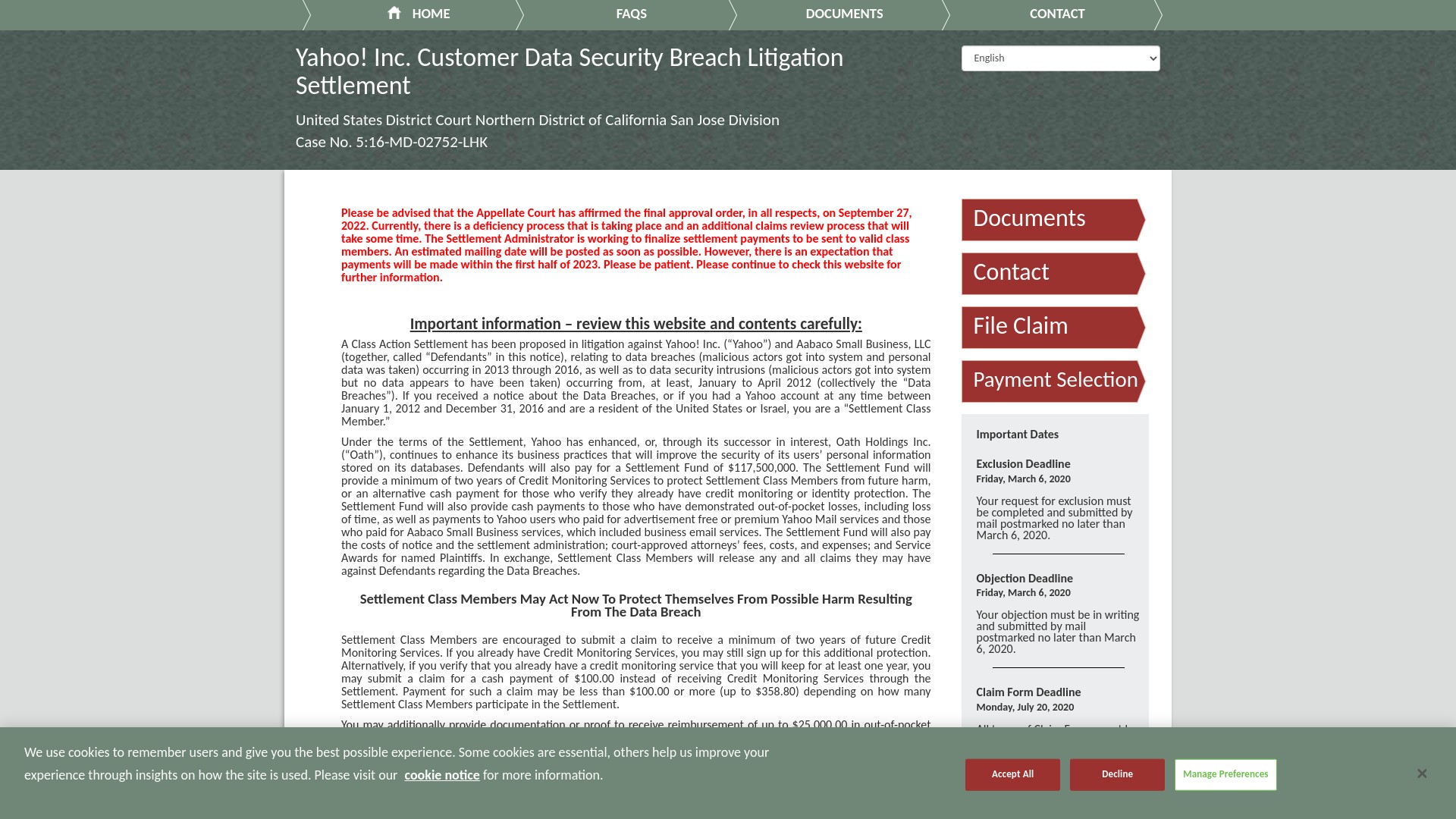Is Yahoo Data Breach Settlement a Scam? Class Action Lawsuit