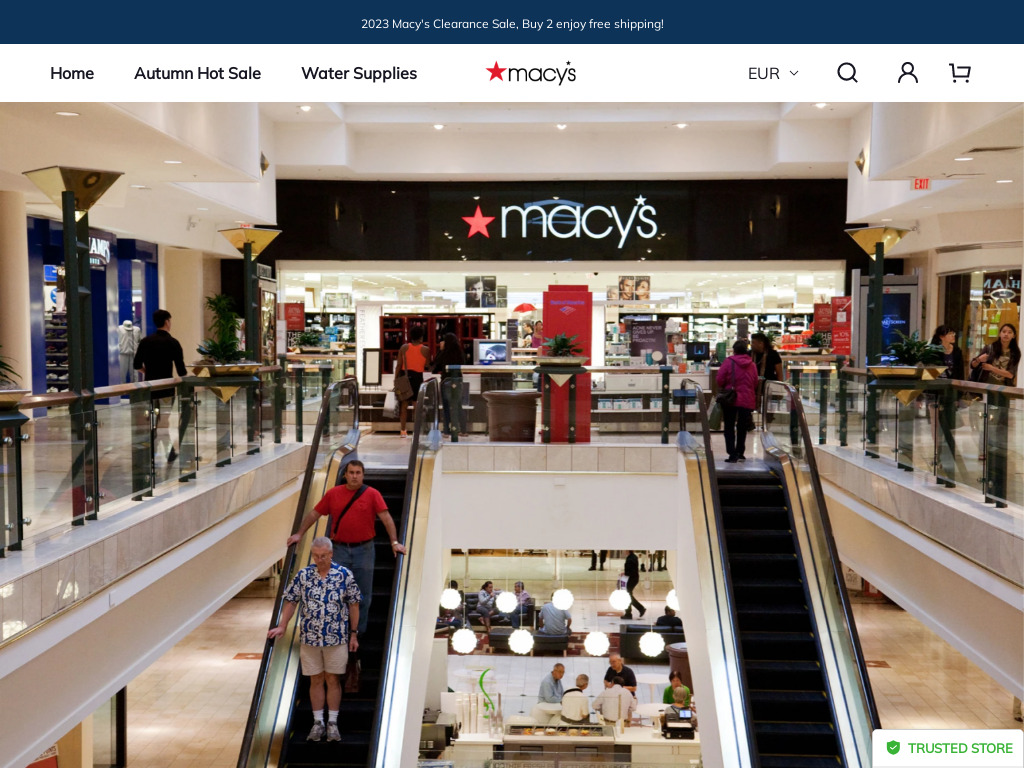 Macy Home Sale Scam Store at macy-homesale.com - Beware