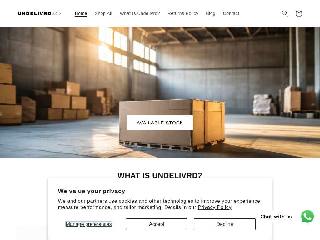 undelivrd.co.uk and undelivrd.com - Undelivrd Royal Mail Parcels