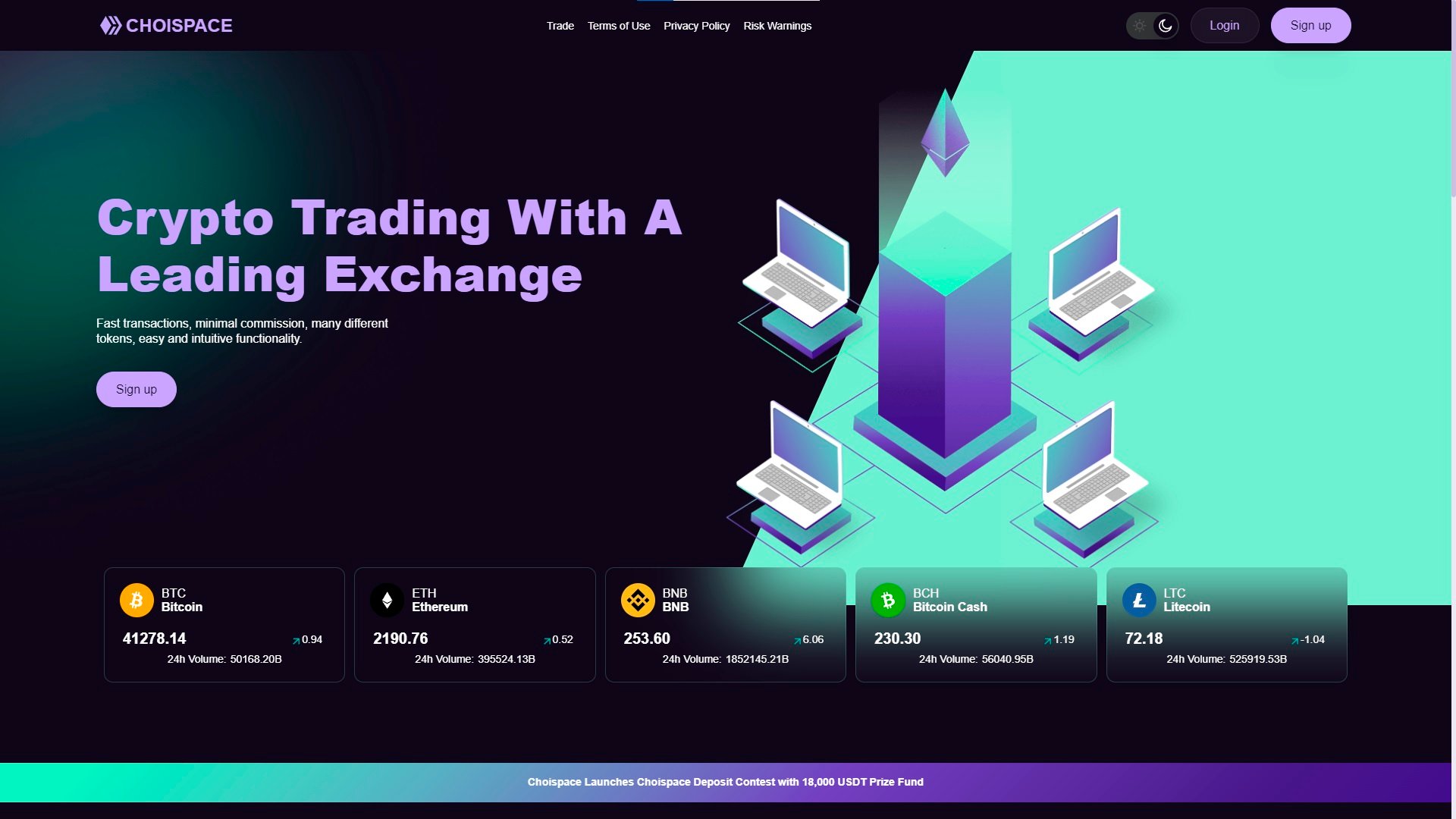 Is Choispace a Scam or Legit Cryptocurrency Trading Platform at choispace.com?