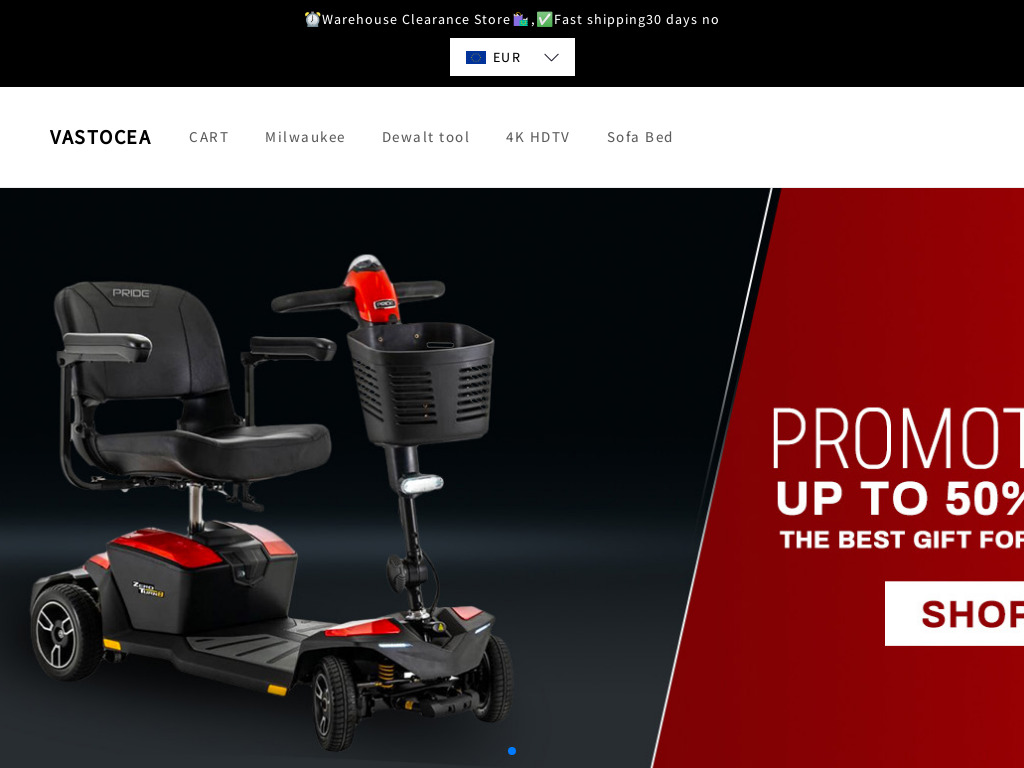 Vastocea Scam Online Store at vastocea.online
