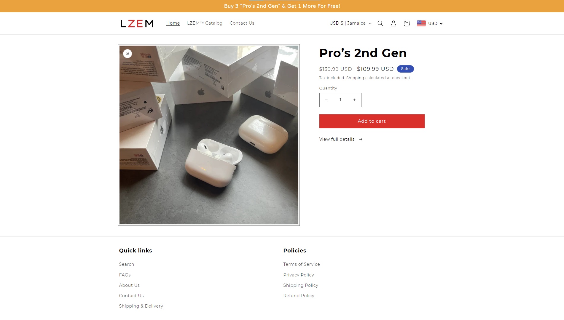 Lzemshop located at lzemshop.com