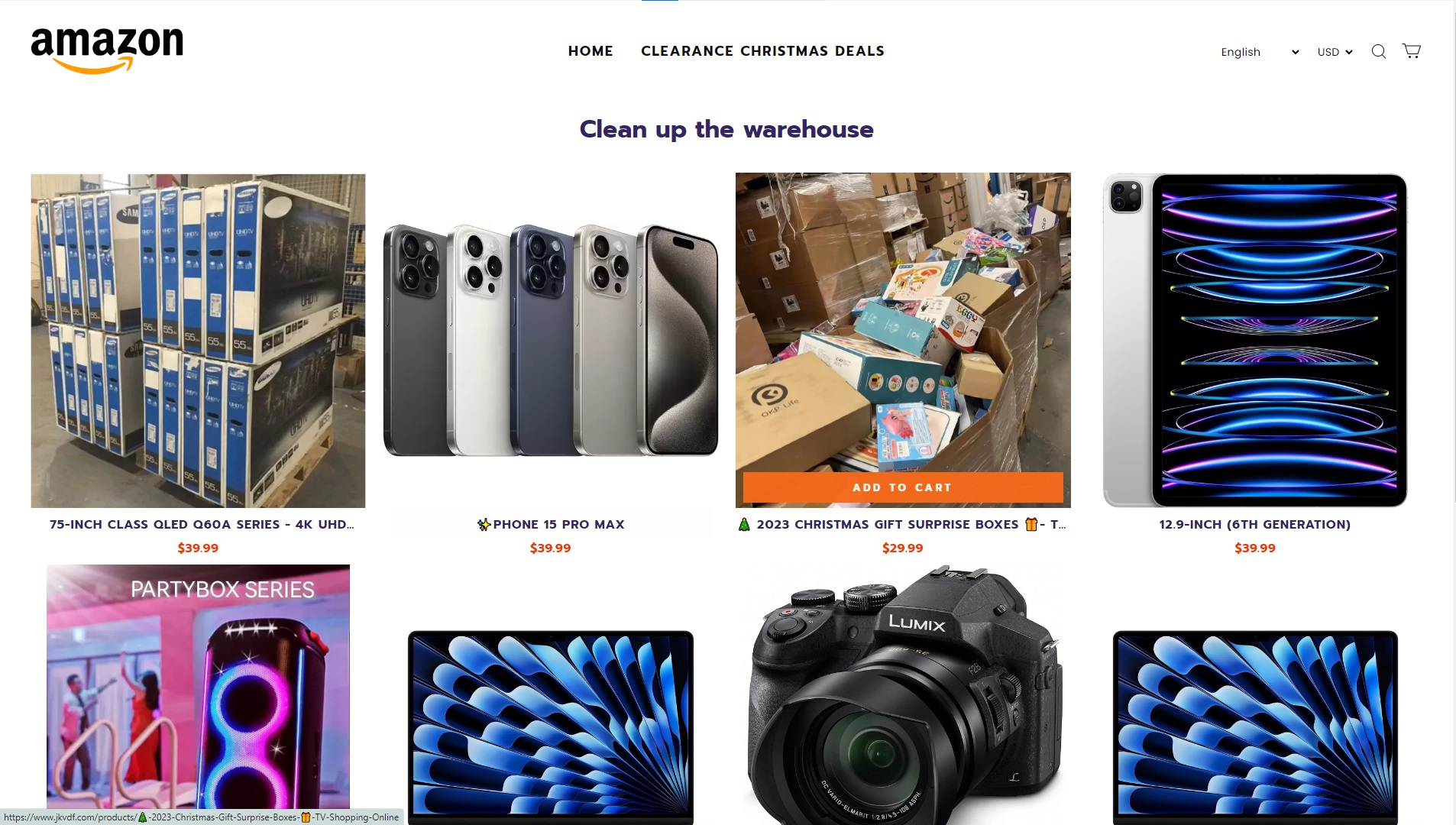 Jkvdf Scam Online Store at jkvdf.com