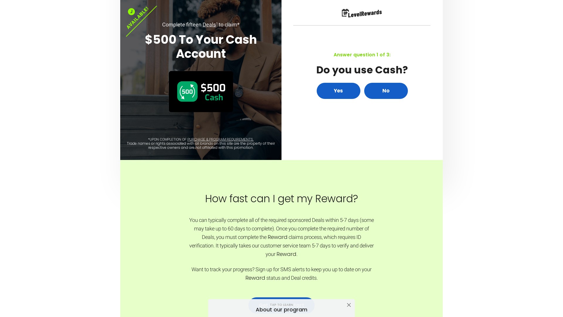 OneKcash located at onekcash.com