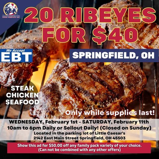 The 20 Ribeyes For $40 advertisment