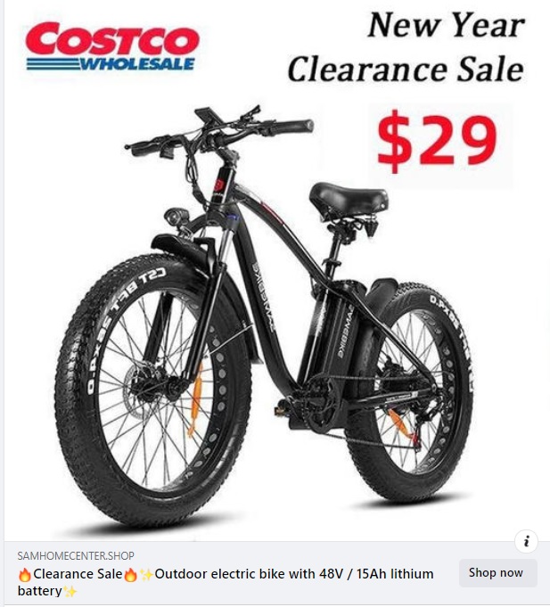 Costco Clearance Sale Scam Store - Costco Wholesale