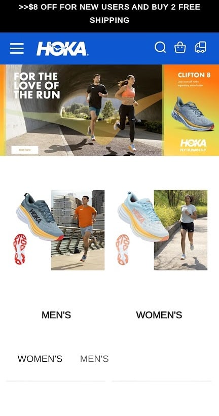 Hoka Outlet Scam Store