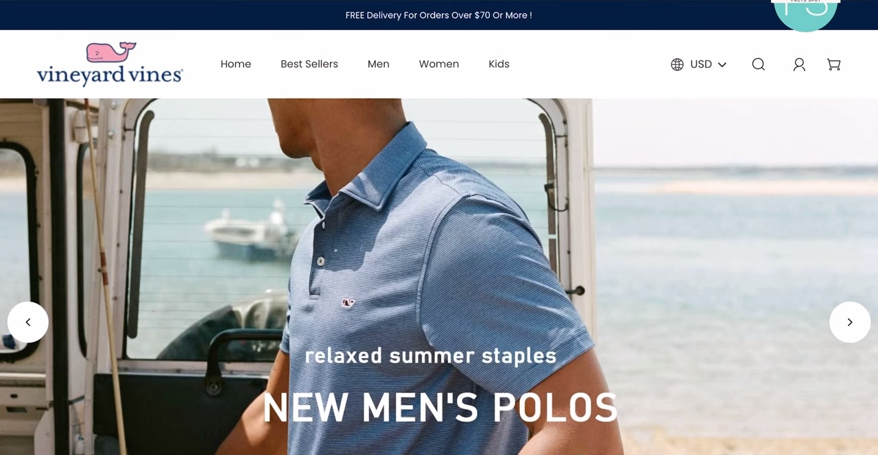 Is Vineyard Vines VIP a Scam or Legit Online Store? Review of vineyardvines.vip