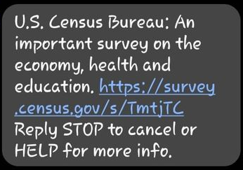 Census Bureau Texts